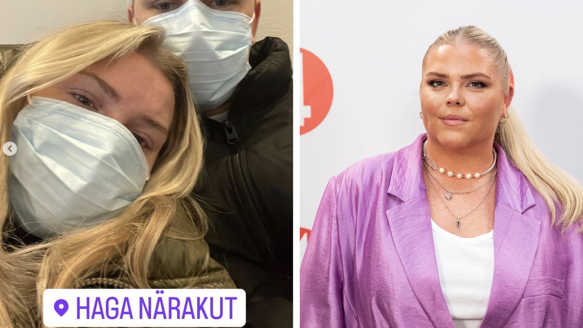 Johanna Nordström på akuten – följarnas oro "Allvarligt"